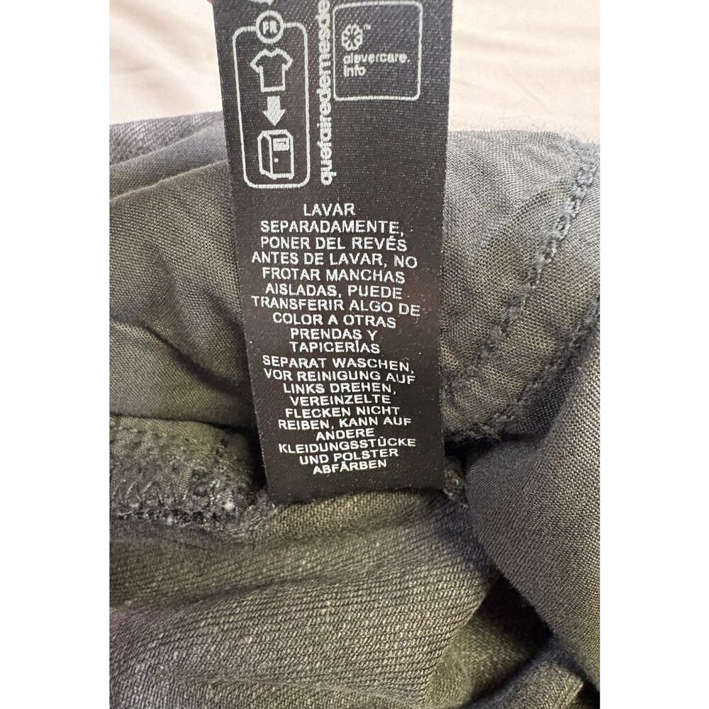 NWT ASOS DESIGN High-Waisted Jeans Washed Black Charcoal Gray Size 28x34 Tall - Picture 9 of 9